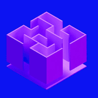 A challenging maze within a three-dimensional cube